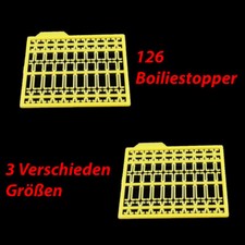 126 Boiliestopper Set Karpfen Angeln für Haarmontage Köder Rig Boilie Pellets