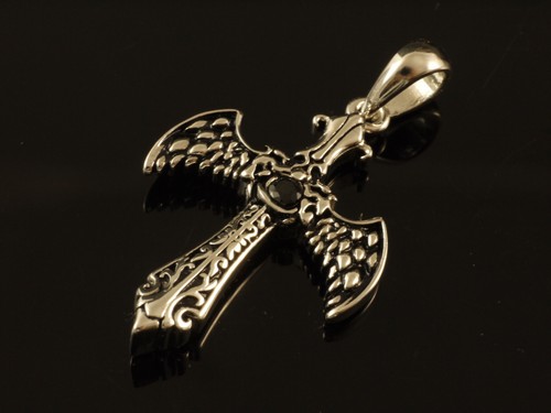 925 kreuz anhänger - x, 22