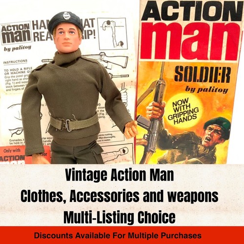 Vintage action man zubehör - vintage,