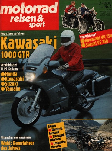 Zeitschrift motorrad reisen - reisen, +