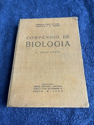 Compêndio biologia para o - compÊndio,
