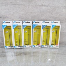 VIESSMANN 63631 unbenutzt H0 - 6x Gittermastleuchte Stecksockel  - OVP #BB12898