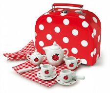 Porzellan Service Käfer im Koffer Kinder Puppengeschirr Simply for Kids NEU