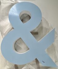 Beleuchtet LED-Buchstabe „&" Leuchtreklame - 105 x 86 x 10,5. Außenwerbung