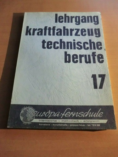 Lehrgang kfz technische - kfz-technische, berufe