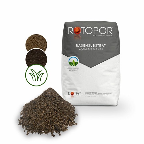 Rotopor rasensubstrat 4 - rotopor, 0-4