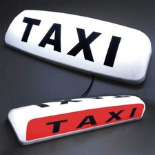 24 LED MAGNETISCHES TAXI DACHSCHILD LICHT WEISS TAXI METER SCHILD KABINENLICHT