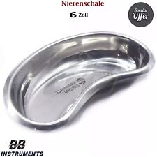 Nierenschale 6" Mittlere Gröse Chirurgisch Instrumentenschale Ablage Edelstahl