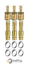 Kupplung-Stecker-Schellen-Set
