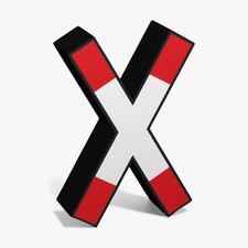 Andreaskreuz Verkehrsschild