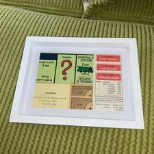 Upcycling Monopoly Tafel Bild