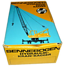 Conrad Metallmodell Hydraulik Kran-Bagger 2810 Sennebogen 1:50 OVP Mobile Crane