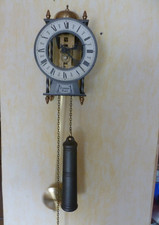 Skelett Pendeluhr -Wanduhr mit