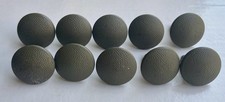 10 Knöpfe Uniformknöpfe Wehrmacht Ledermantel Offizier Assmann 19mm 2.WK orig.