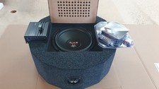 Reserveradgehäuse, mit  Abdeckplatte inkl. Audio System Subwoofer und Endstufe