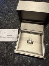 Memoire Ring 18 Karat Weißgold