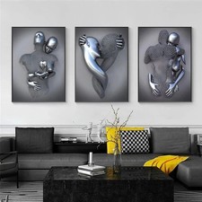 Moderne wandbilder liebe herz - moderne,
