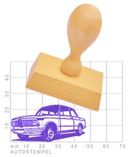 BMW 1602 / 1802 /2002 classic car Oldtimer Stempel Autostempel -  rubberstamp