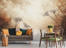 Fototapete Wald Boho Beige