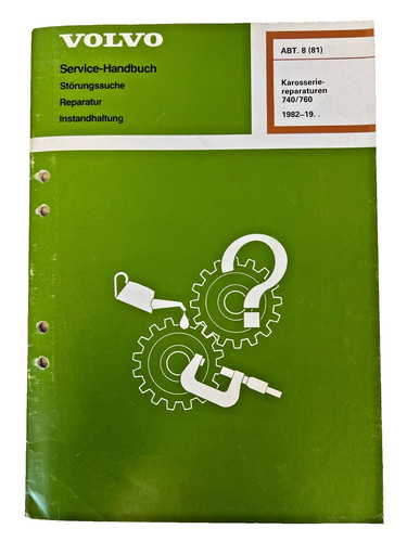 Volvo service handbuch - volvo, service-handbuch
