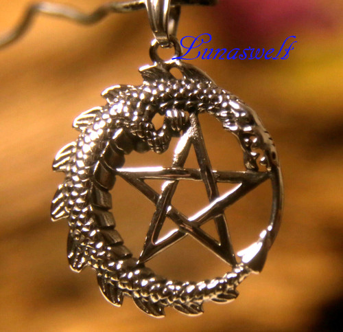 Drachen dragon pentagramm - dragon,