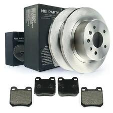 Bremsscheiben Bremsbeläge hinten 286mm voll für Opel Omega B Caravan Limo Kombi