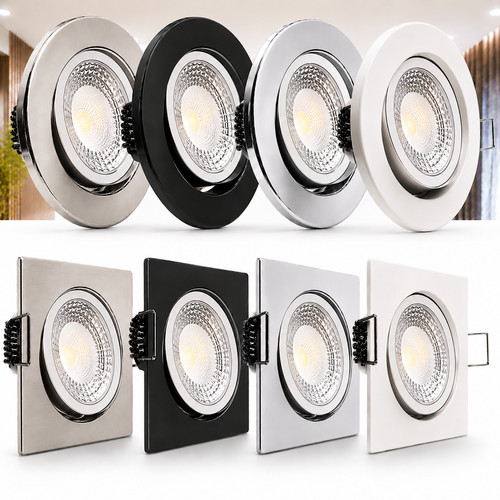 Led einbaustrahler gu10 230v - gu10,