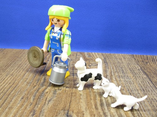 Bäuerin mit milchkanne - bäuerin,
