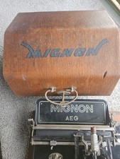 AEG Mignon Schreibmaschine