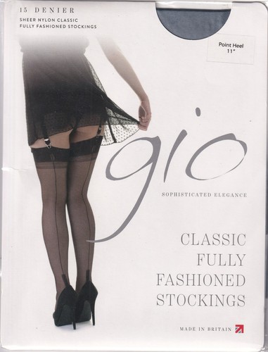 Nylon nähstrümpfe gio blue - nylon,