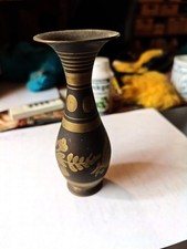 Vintage indische vase schwarz - vintage,