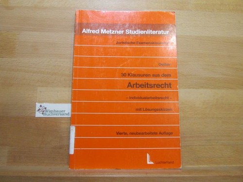 Klausuren aus dem - 30,