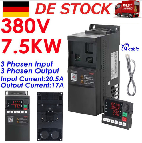 380v 5kw phasen - 7.5kw, 3