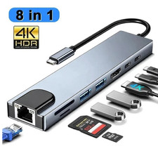 8-in-1 USB-C Hub Adapter for