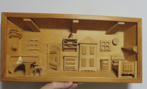 3d holz wandbild - holz,