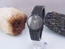 Movado Museum 8441860 Edelstahl Ø 32 mm Schwarz Unisex Erwachsene Armbanduhr Uhr