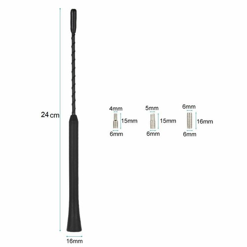 Auto antenne 24cm - auto,