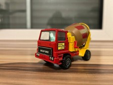 Matchbox Super Kings K-26 Beford Cement Truck Betonmischer rot/gelb 1981 1982