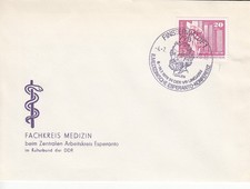 DDR, Mi.-Nr. 1820, Finsterwalde, II. Medizinische Esperanto-Konferenz
