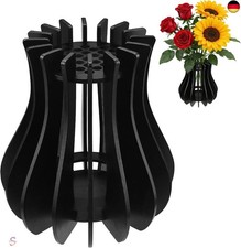 Holzvasen-Set für Lego-Rosen