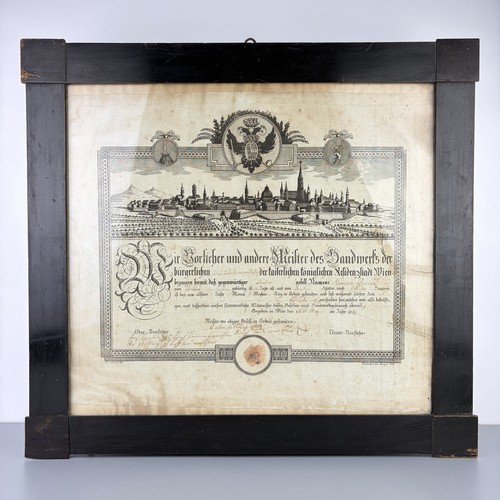 Meisterbrief kaiserlichen - meisterbrief, d.