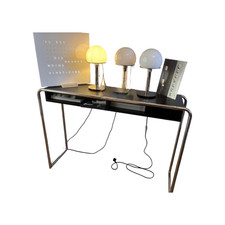 Thonet Konsolentisch B 108 Holzkorpus RAL 9005 Lackiert Schwarz 