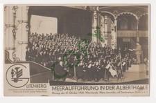 AK Halle Saale Leipzig: Stadtorchester Halle in Alberthalle Krystallpalast. 1929