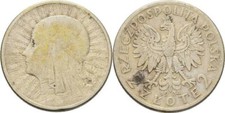 Polen 2 Zlote 1934 Silber 4,3