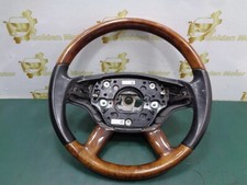 Mercedes-Benz W221 C216 Holz Leder Lenkrad Schwarz 2218201611   2214600303