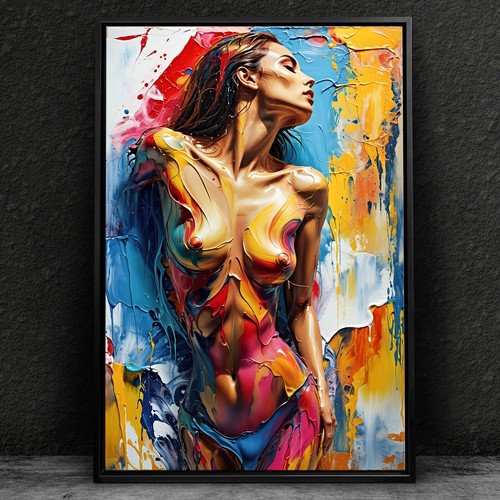 Wandbild abstrakte erotik - wandbild,,