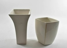 Keramik Vasen 2 Stück weiß