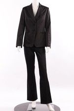Hosenanzug Blazer Hochglanz