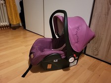 Babyschale Lila Rosa Teilleder Edition Autoschale 0 Bis 13 KG 
