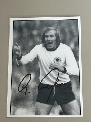 Günter netzer autogramm - günter,